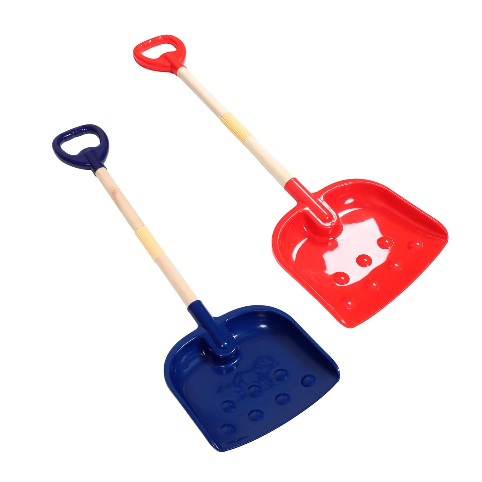 Juego de 2 Palas Infantiles de Plástico para Arena y Nieve