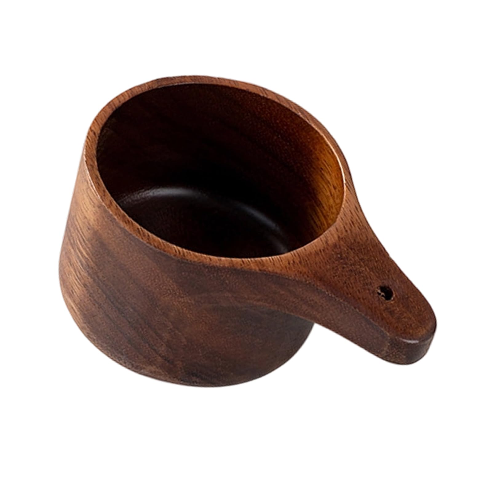 Zxfdsfdbnm Wood Ingredient Measure Kitchen Cup with Comfortable Handle for Baking Prep, Cooking Tasks and Seasoning Use Daily Wood Measuring Cup Ingredient Kitchen Measure Coffee Prep Seasoning Hand
