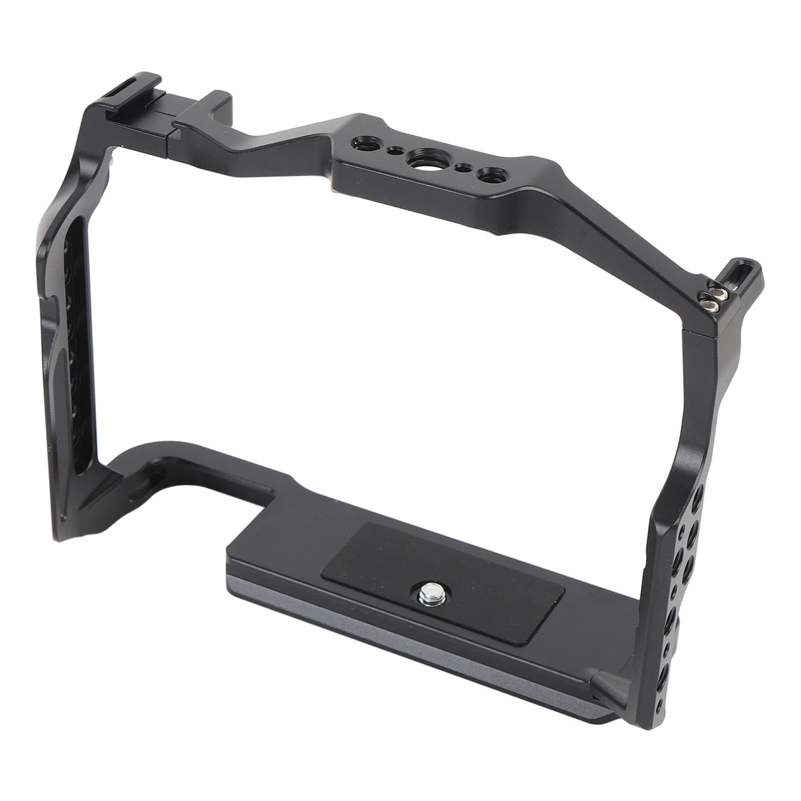 Jaula para Cámara Marco Estabilizador de Plataforma de Cámara de Aleación de Aluminio para Z8 con Orificios para Tornillos de 1/4 pulg. Y 3/8 pulg.: Liviano, Duradero Y Fácil de Usar