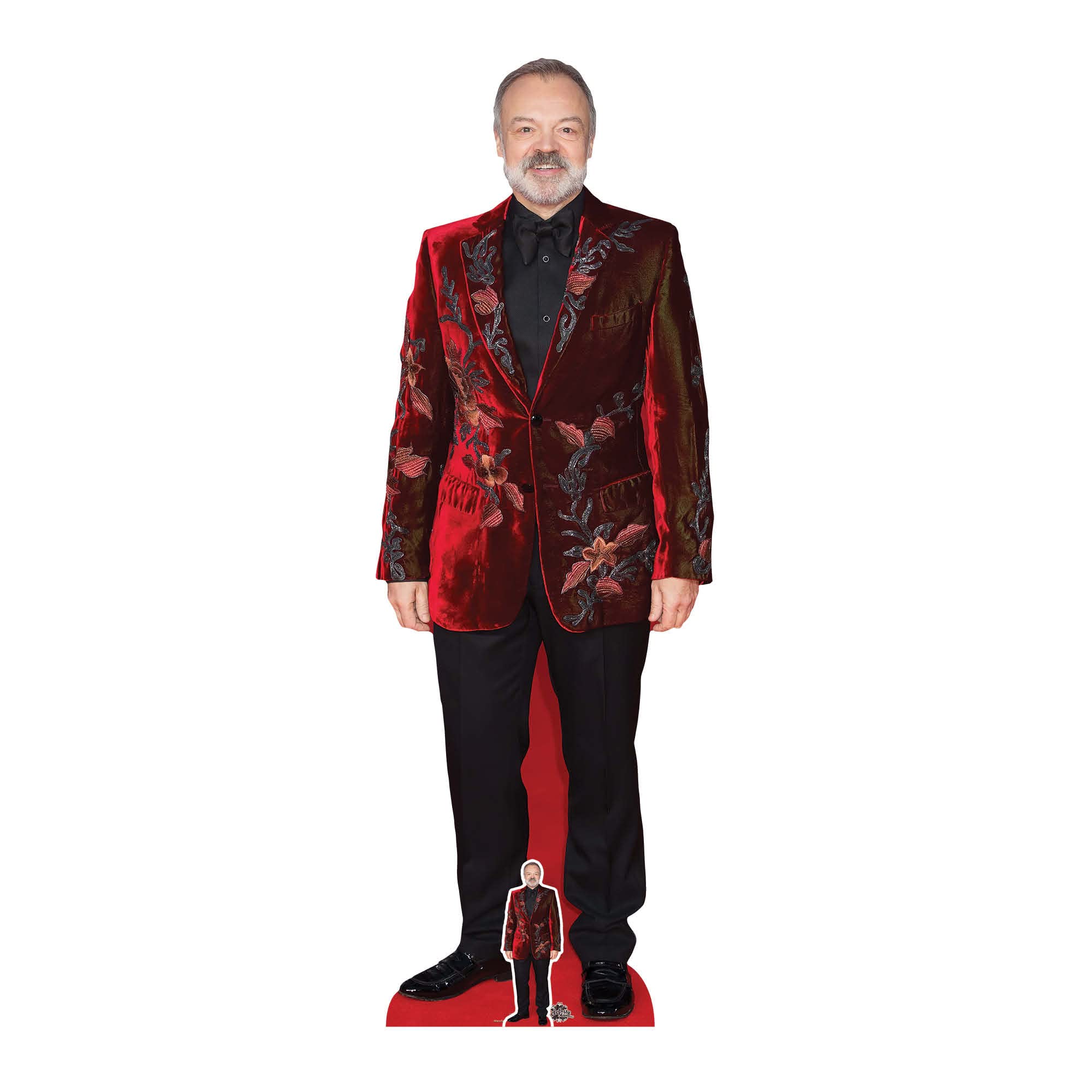 Star Cutouts CS1094 Graham Norton Cardboard Cut Out With Mini