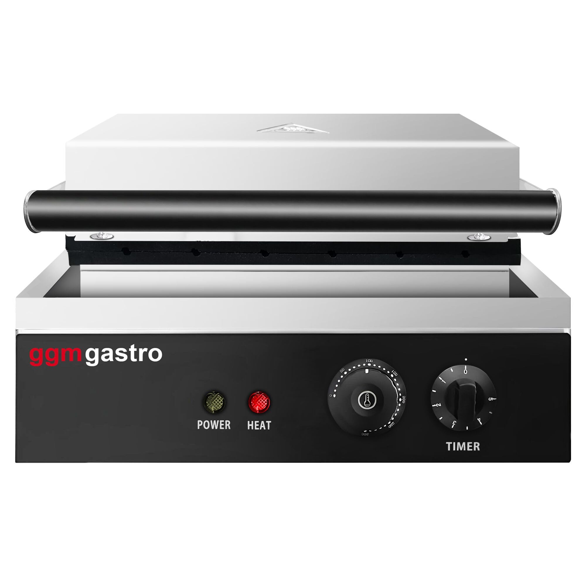 GGM Gastro Waffeleisen Lolly am Stiel 1,55 kW | Ideal für den Dauereinsatz, hochwertige Gusseisenplatten, präzise Zeitsteuerung, leichte Reinigung, sofort einsatzbereit