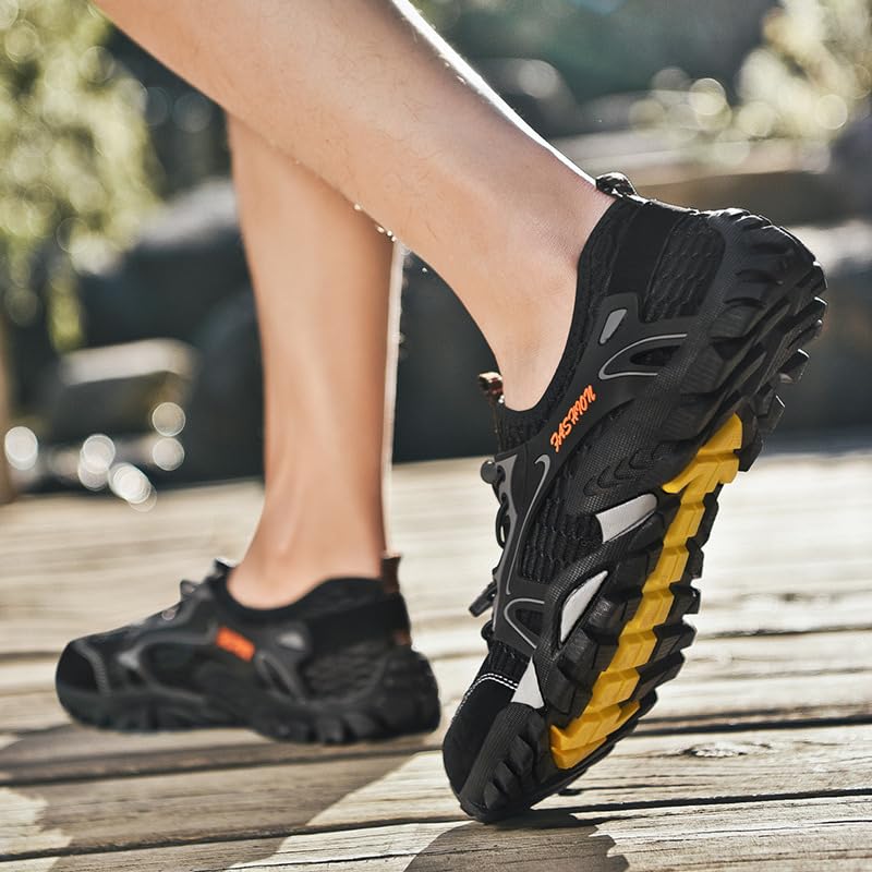 Image of SITAILE Hiking Water Shoes for Men Women Quick Dry Barefoot Aqua Swim River Shoes for Pool Beach Fishing Water Hiking Sandals