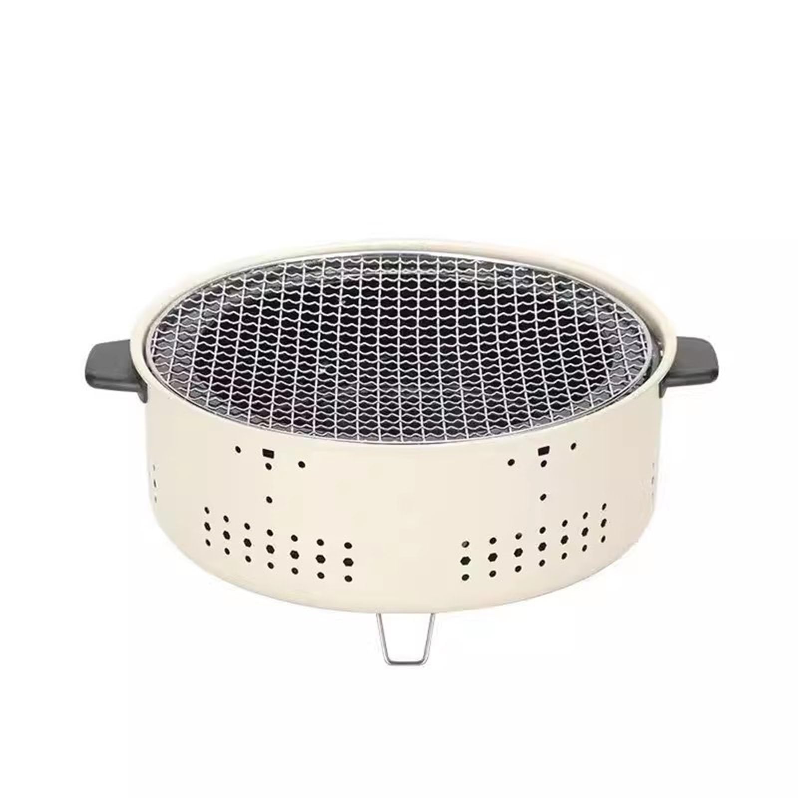 Shangguanyun456 One Color Outdoor Barbecue Grill Outdoor Picnic Courtyard Barbecue Portable Folding Campsite Tea Cooking Grill