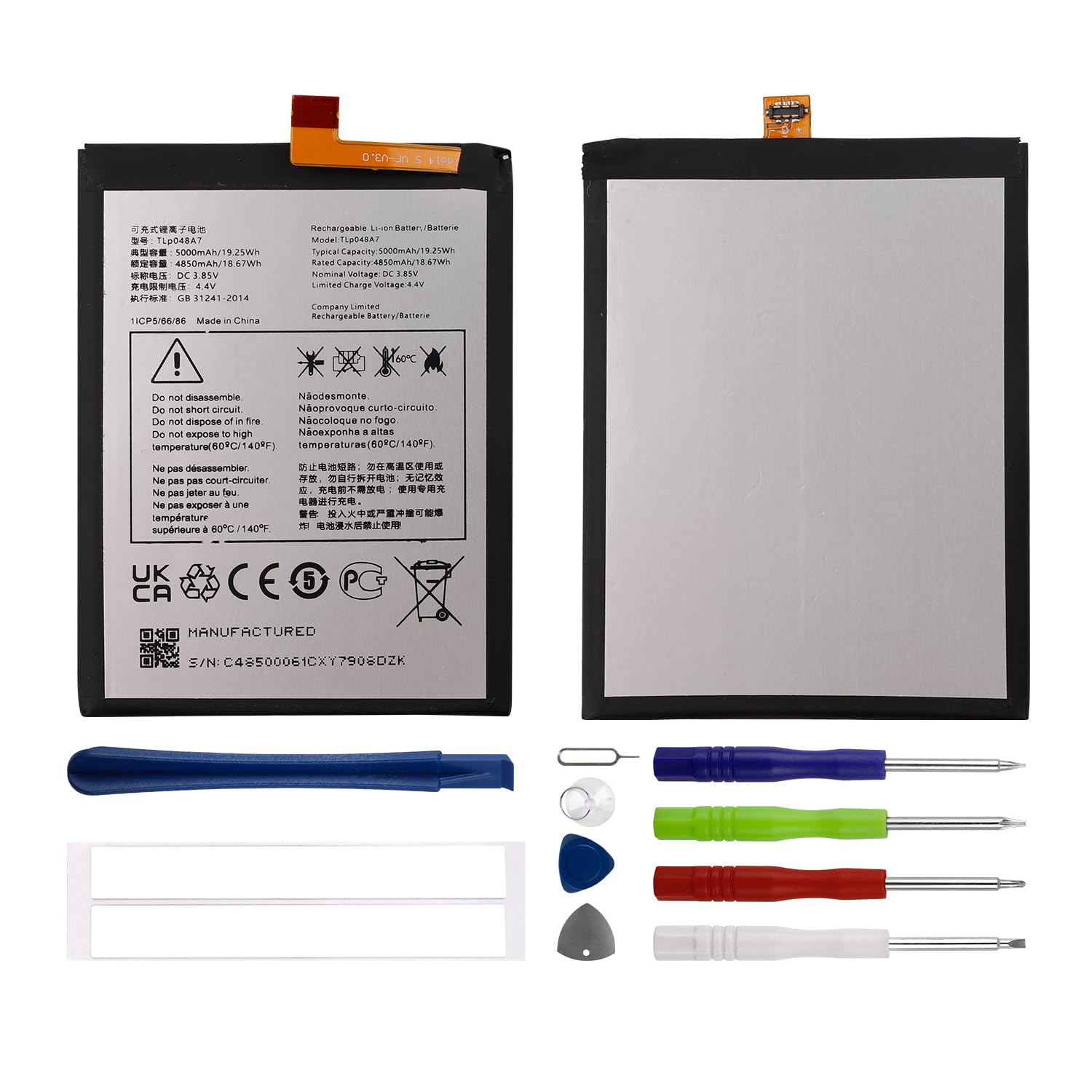 RT-48920 Amazon.com: SwarKing Replacement Battery Tlp048A1 Compatible with