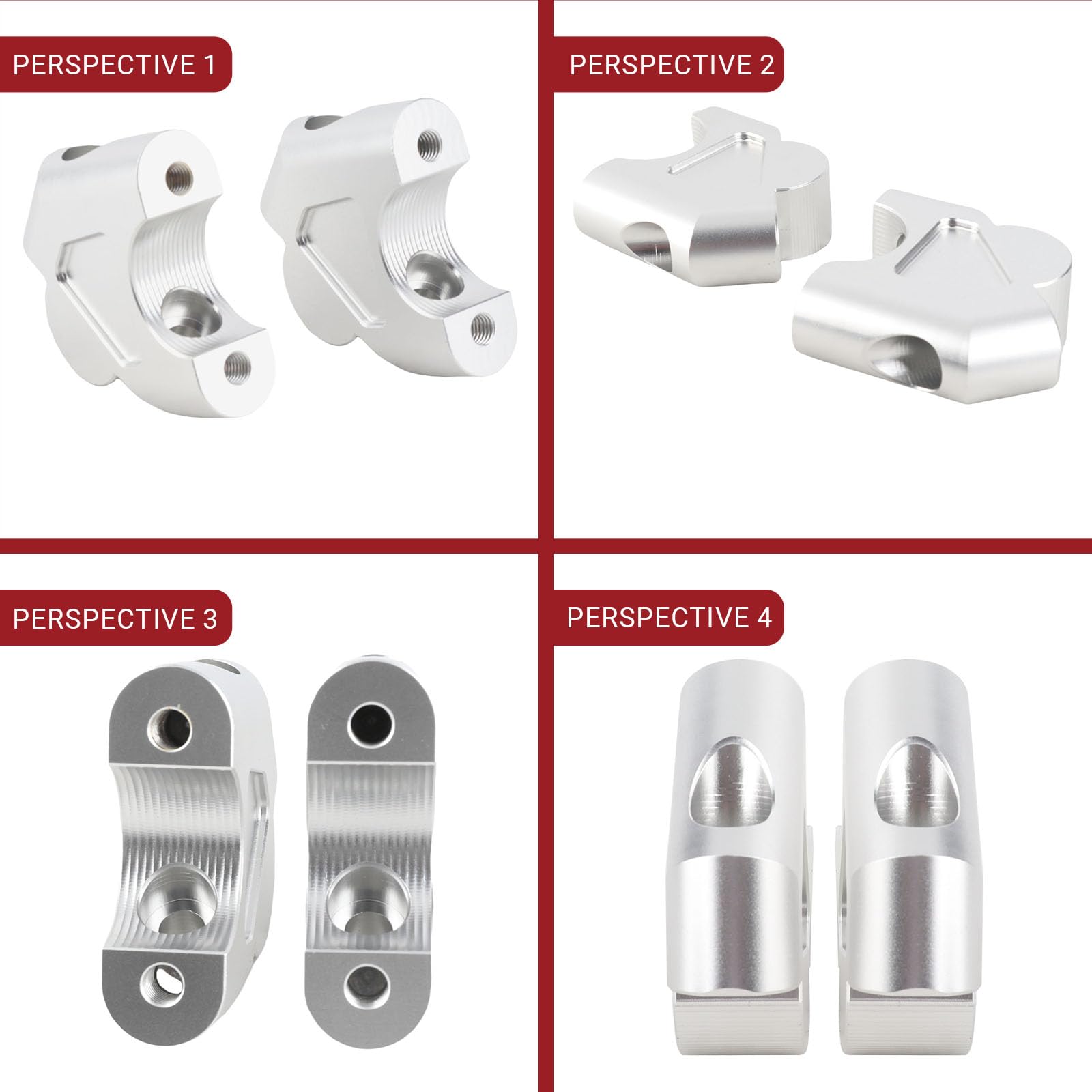 OUKENS Manubrio Riser 30 mm R1200GS R1250GS Adattatore Montaggio Morsetto