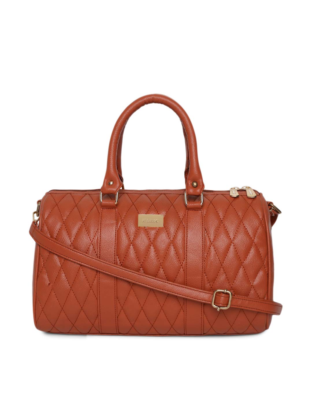 KLEIO Quilted Tassel Vegan Leather Handbag for Women (Tan) with Functional Look | Spacious Hand Bag for Girls with Shoulder Sling & Handles | Ladies Hand Bag for Office, Party & Travel (B07R5ZN1RZ) Amazon Price History, Amazon Price Tracker