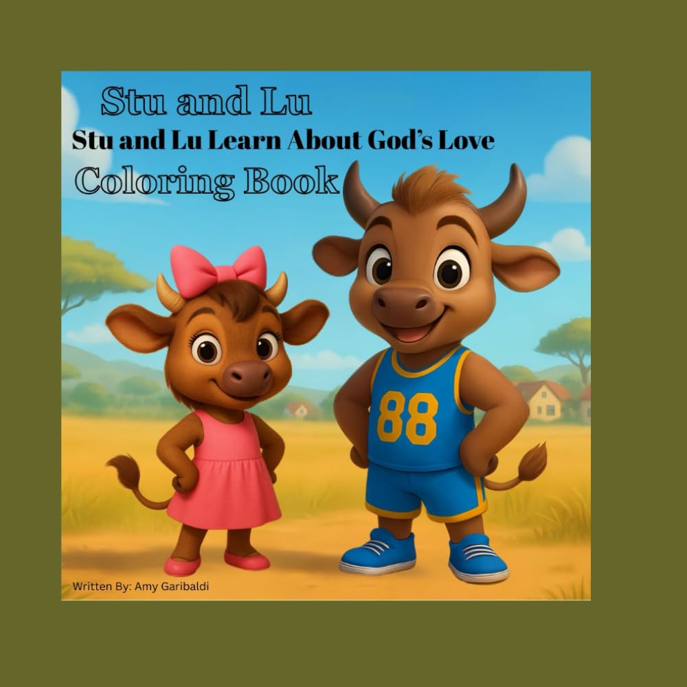 Stu and Lu Learn About God's Love Coloring Book (Stu and Lu Books)