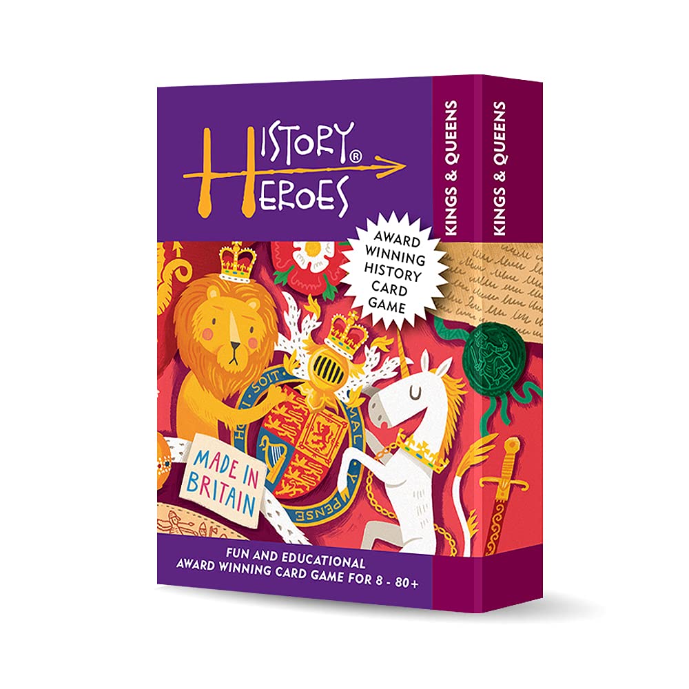 History HeroesKings & Queens Card Game