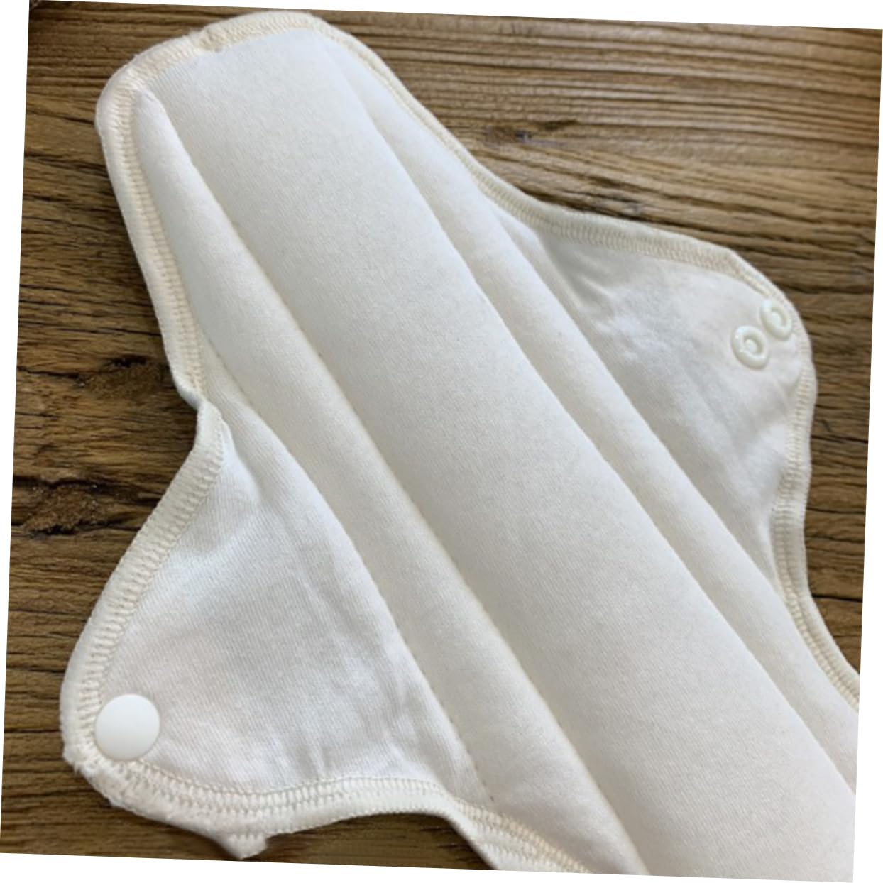 Compresas Menstruales Reutilizables De Algodón Lavables De 3 Piezas Con Protección Contra Fugas Laterales (29 Cm)
