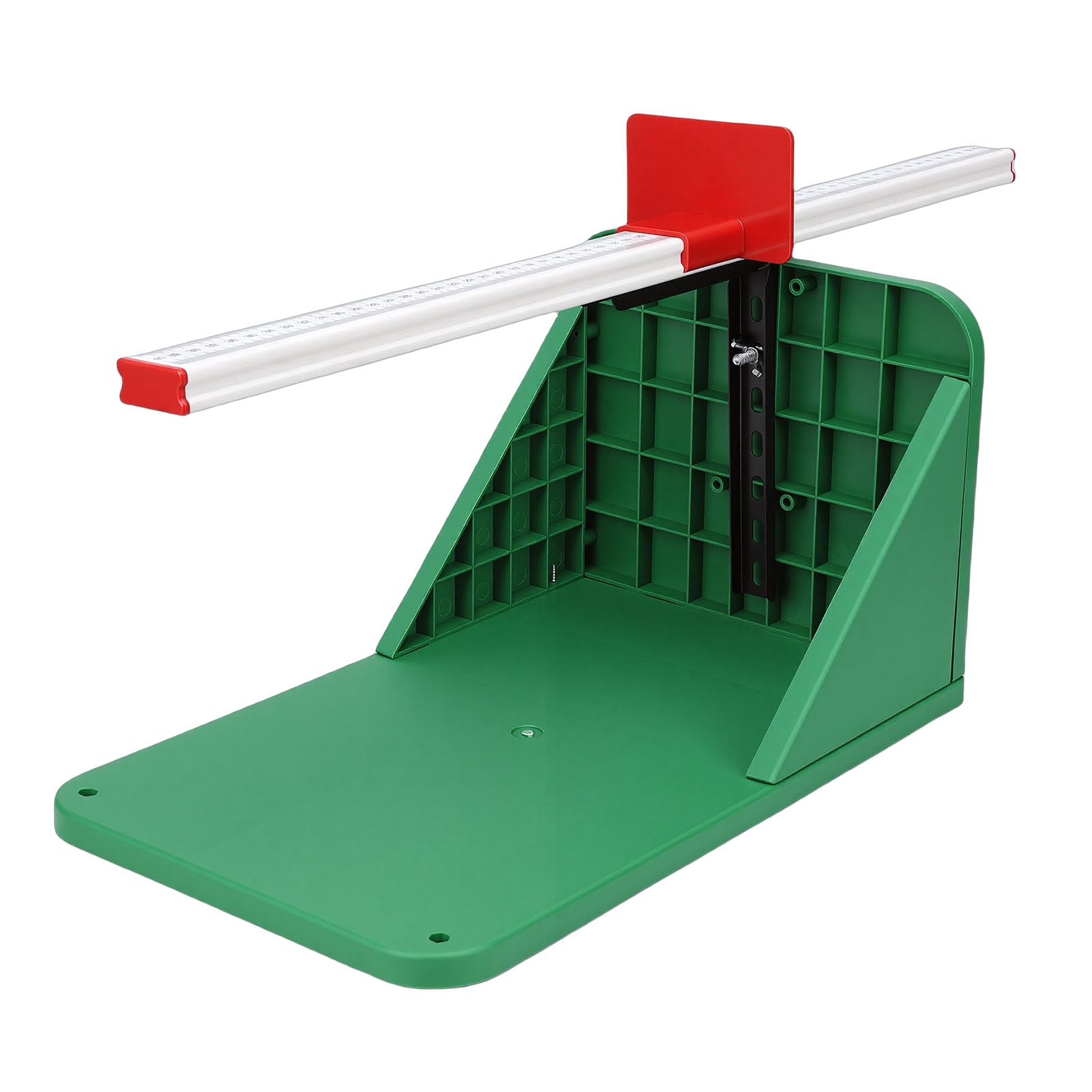 Generic Probador de Evaluación de Flexibilidad Probador de Ligamentos Ajustable para Adultos Caja para Sentarse y Alcanzar para Instrumento de Medición de Fitness Portátil para Niños, Plástico ABS