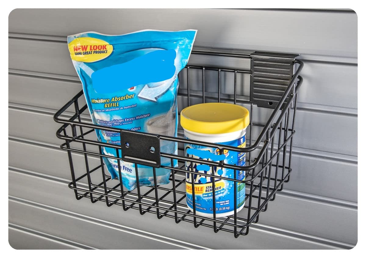 Slatwall Basket - 8' x 12"F