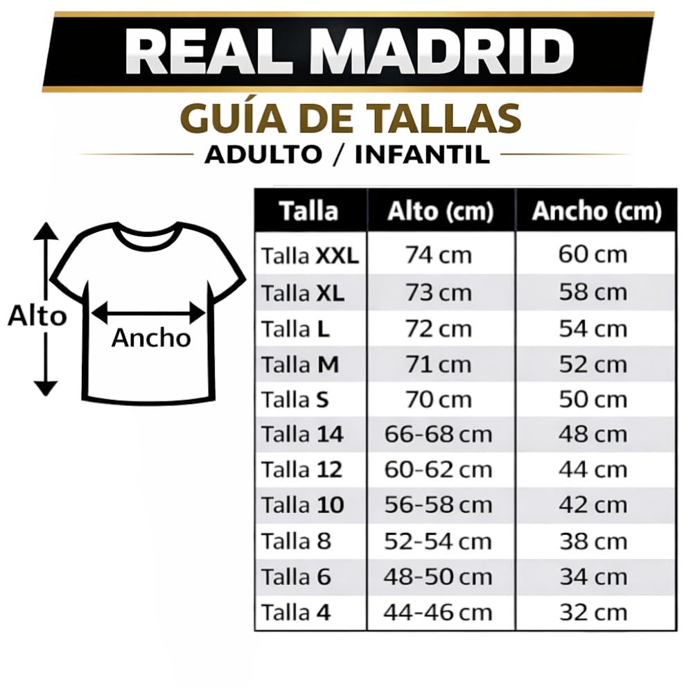 Real Madrid Kit Infantil Segunda Equipacion Temporada 2026-27 Replica Oficial Personalizable Nombre y Dorsal - Variacion por Edad