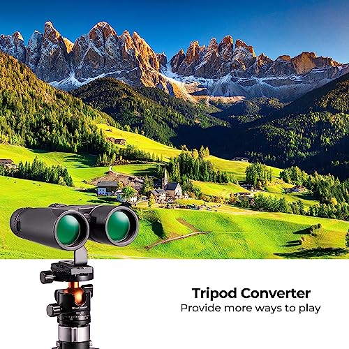 Binoculares K&F Concept 10x42 Compactos impermeables miniatura 5