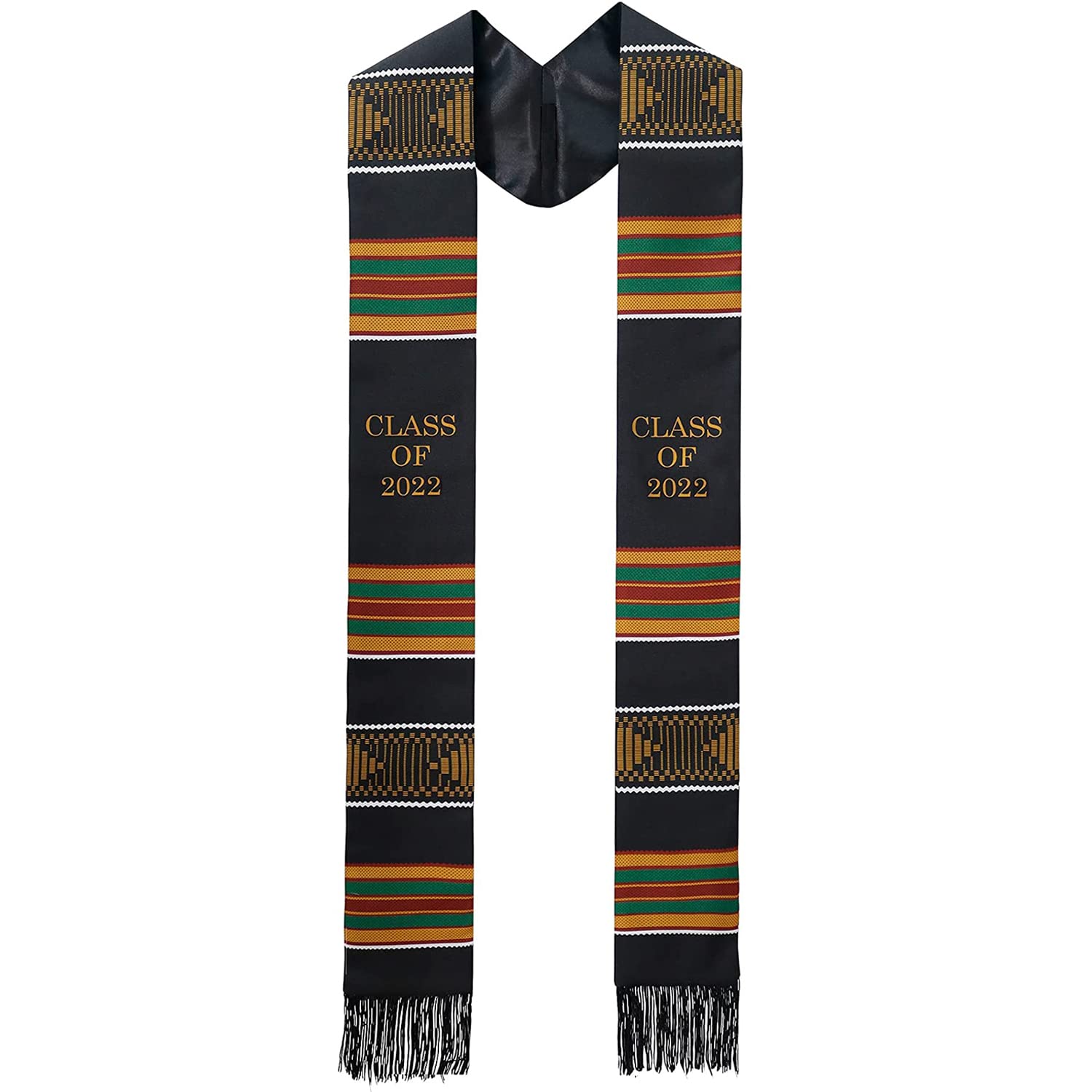 OSBO GradSeasonGraduation Kente Stole for Class of 2022 72" Long