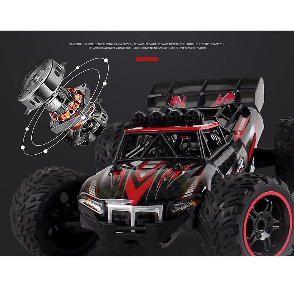 Amazon.co.jp: リモートコントロールカー、高速 RC カー 1/16 スケール