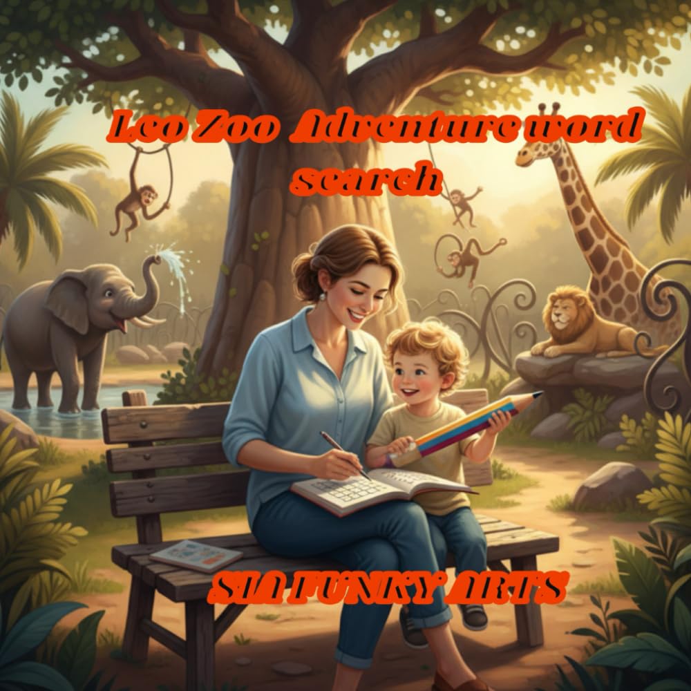 Leo Zoo Adventure: A Interesting Word Search Book For Kids
