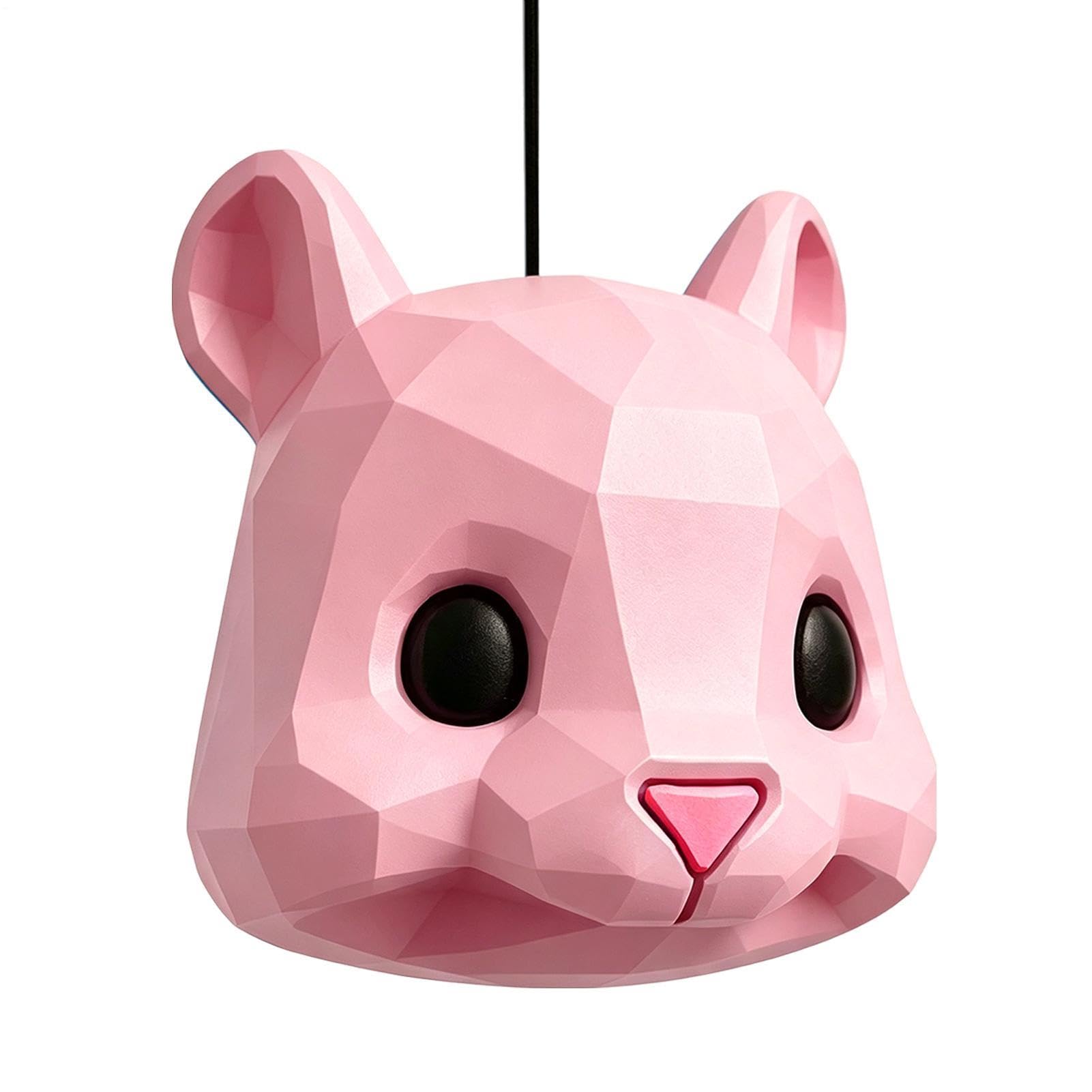Squirrel Head Squirrel Feeder, Funny Hanging Squirrels Feeders for Outside