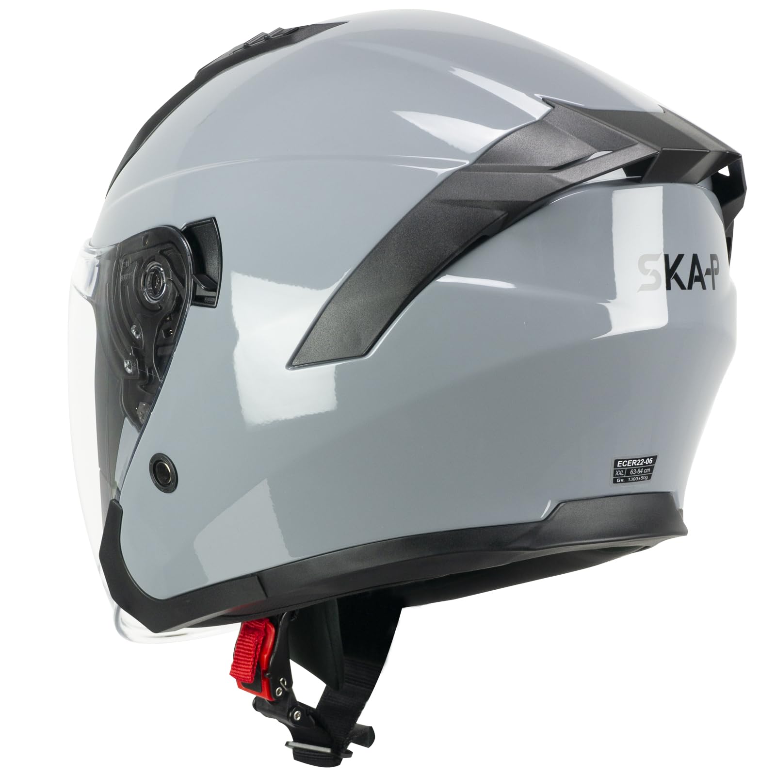 SKA-P Casco Abierto 1MHA Jedi Mono Gris, L (59-60 cm)
