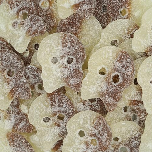 Swedish Candy Bubs Candy Skalle 1 POUND Cool Cola Skulls, Sour Jelly Candy, Available In Sizes 1 Lb, 1.5 Lb, And 2 Lb