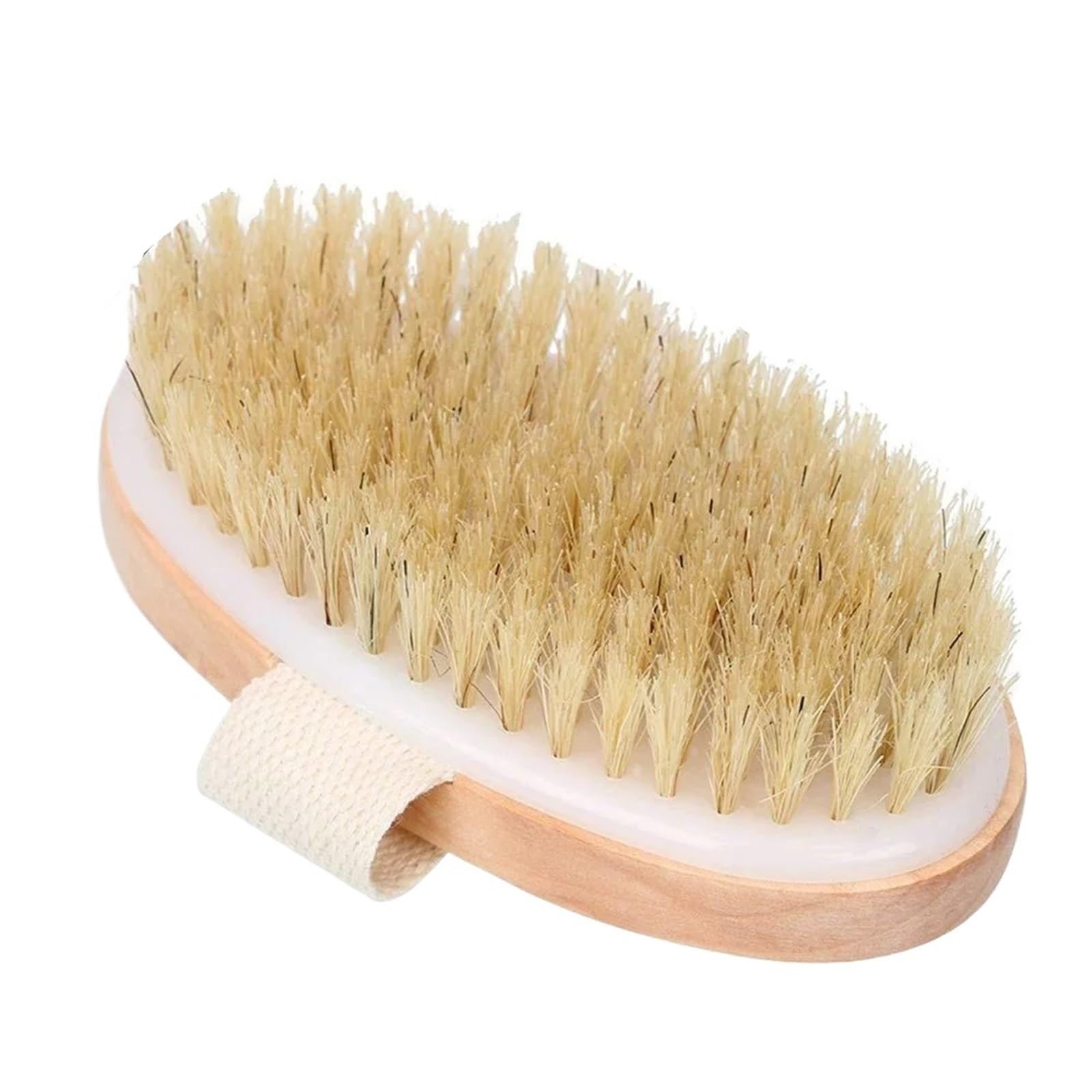 RüCkenbüRste 2Pcs Peeling Holz Körper Massage Dusche Pinsel Borsten Bad Pinsel Weiche Frau Mann Hautpflege Nass Trocken Körper Pinsel Zum Baden