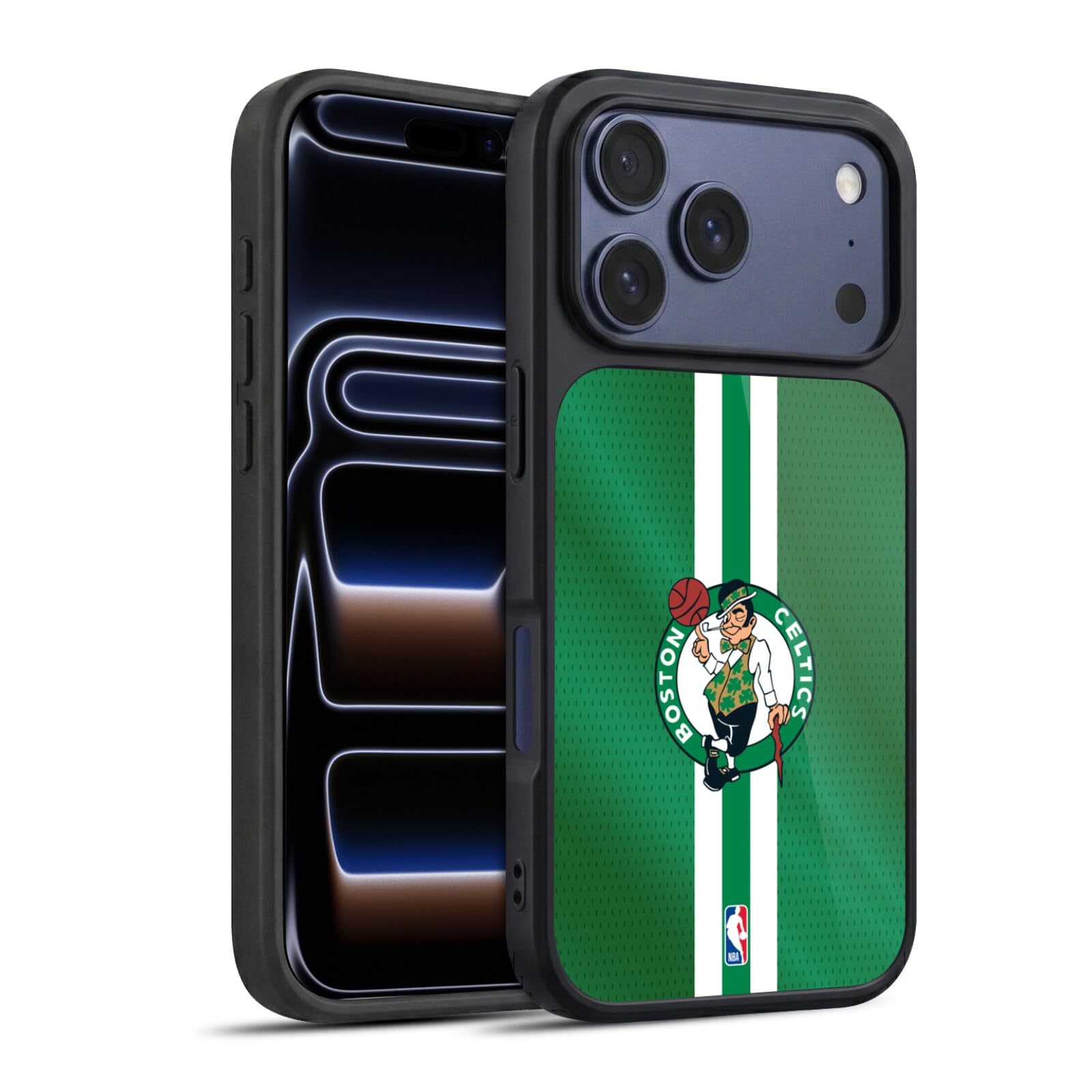 Coque iPhone 17 Pro antichoc Boston Celtics antichoc militaire - 8