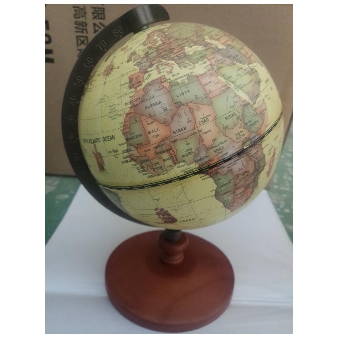 Amazon | Akasooda 地球儀 アンティーク調 20CM 25CM 32CM 英語版