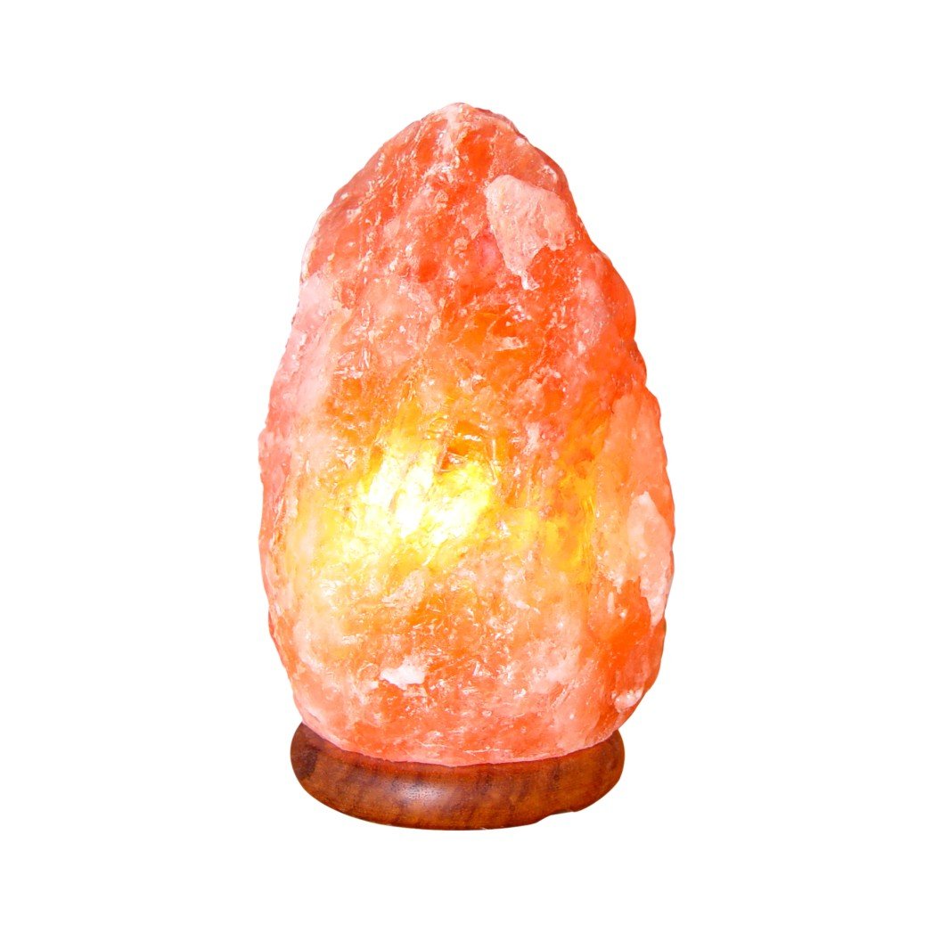 Indus Classic LN-05 7.5-Inch Himalayan Salt Lamp Natural Crystal Rock, 7-10-Pound, 3.5Kg
