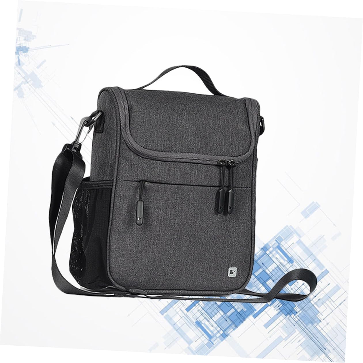 Gatuida Borsa Manubrio Bici Capacità Grande Multifunzione Sacchetto Anteriore Telaio per Ciclismo Facile da Fissare e Rimuovere Accessorio Professionale per Bici da Corsa e Gravel