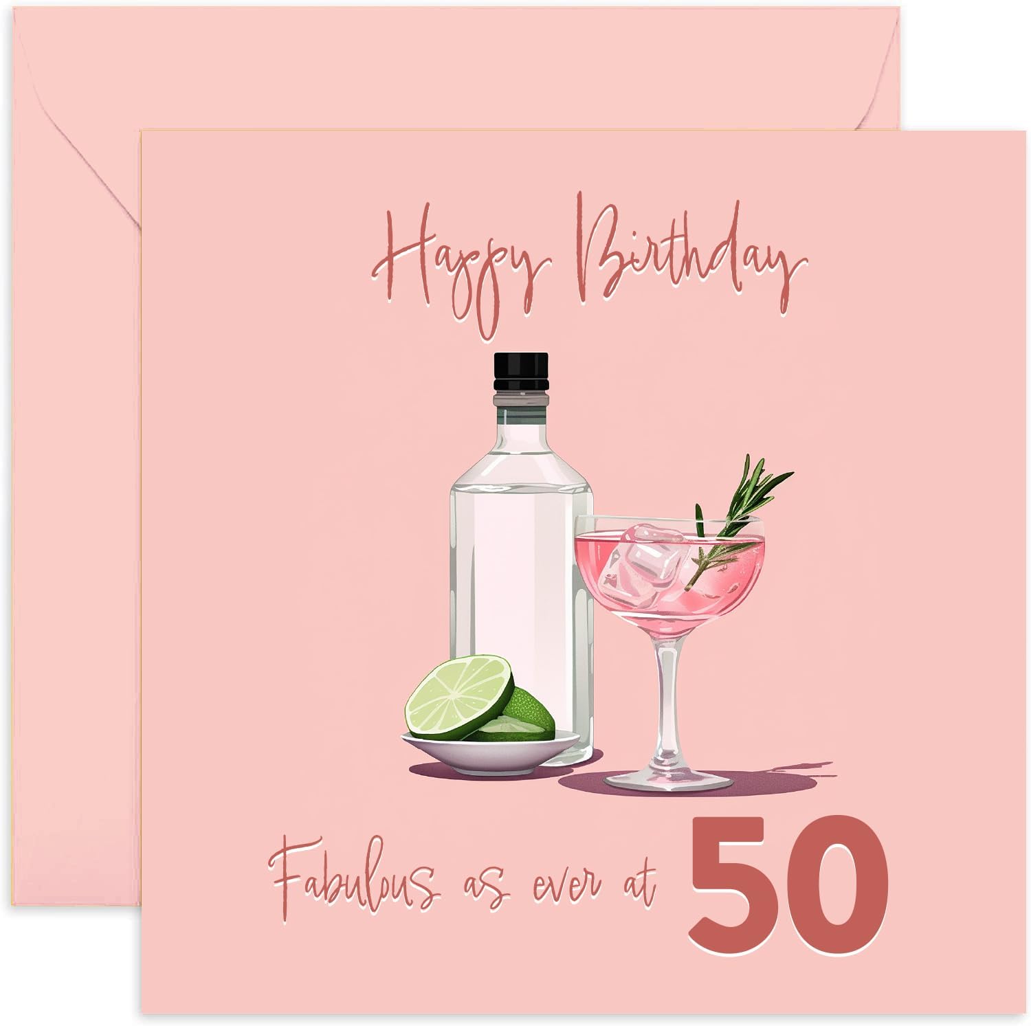 Biglietto di auguri personalizzato per il 50° compleanno della moglie - Italia