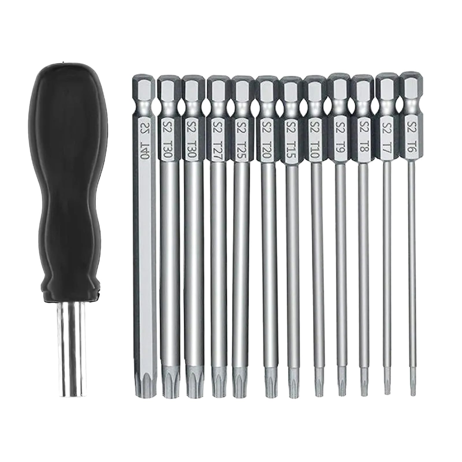 Blossom Screwdriver Bit Set 1 / 4Inch Blossom Screwdriver Bit Set Adapter Hexagonal Hollow Shank Drill Bits