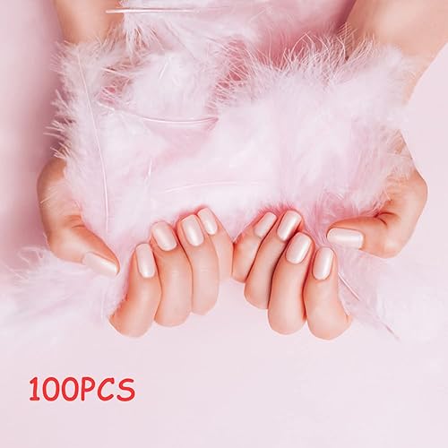 Miniatura 2 de Plumas de marabú de pavo para manualidades, atrapasueños con flecos, plumas de colores (100 unidades, blanco)