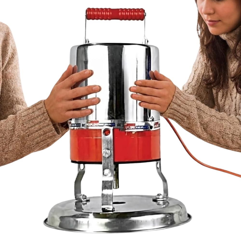 Drumstone (𝐒𝐩𝐞𝐜𝐢𝐚𝐥 𝟏𝟓 𝐘𝐞𝐚𝐫𝐬 𝐖𝐚𝐫𝐫𝐚𝐧𝐭𝐲) Mini Electric Madhani Machine 125W | Butter Maker for Curd, Lassi, Buttermilk & Cream | Compact Valona Churner for Home Kitchen Use-image-2