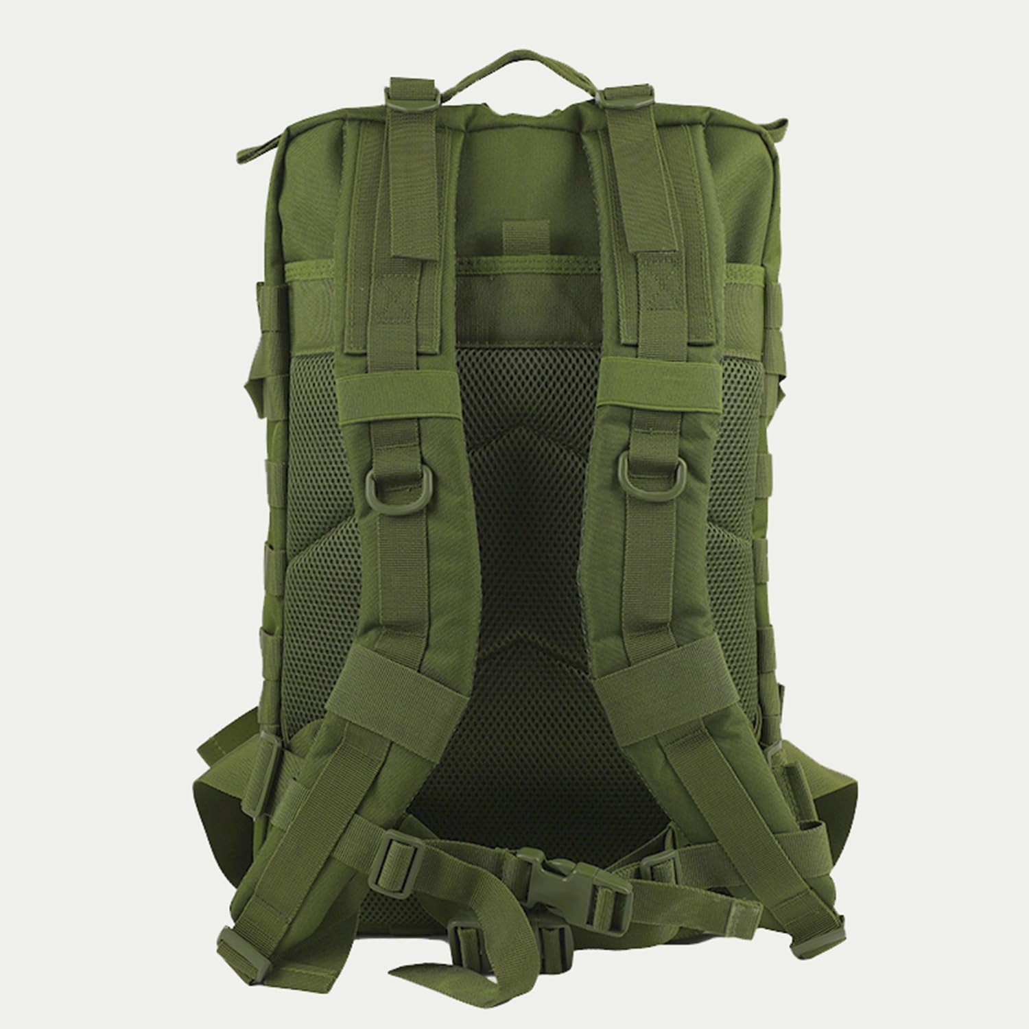 45L Tactical Backpack for Men & Women,Military Molle Rucksack with 900D Fabric,3-Day Bug Out Bag,Hiking Trekking Gym Emergency Survival Backpack(army green)