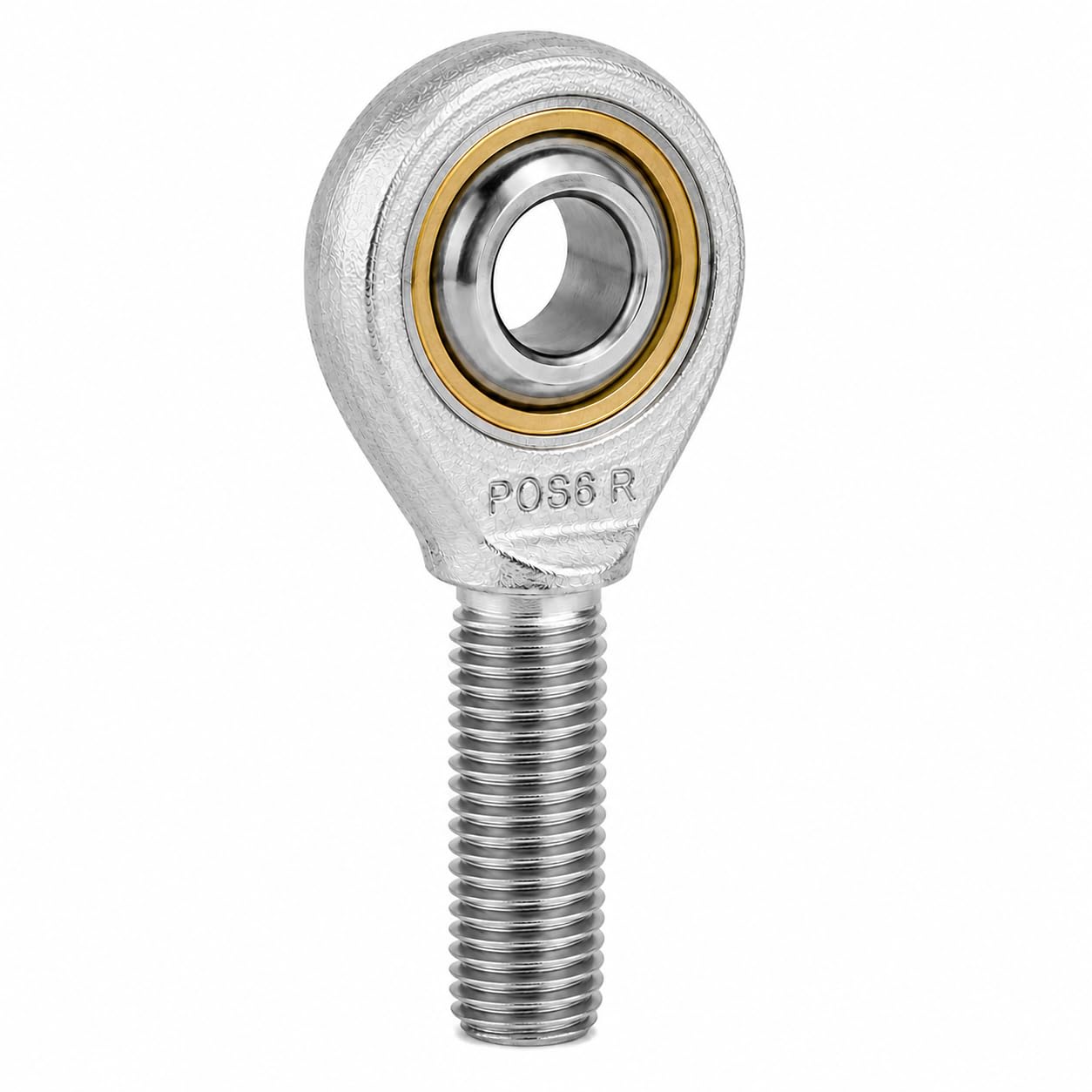 POS6 R Male Rod End Bearing 6mm Right Hand Thread, Deep Groove Radial Ball Joint Bearing, M6 RH Thread Steel Heim Joint Linkage Bearing for Machinery, Automation & Mechanical Equipment (Pack of 2)-image-7