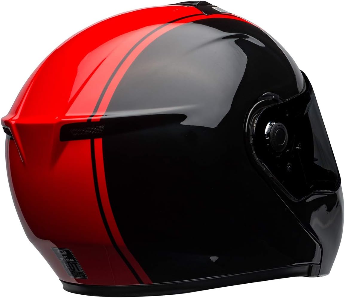 Bell SRT Ribbon Modular Helmet (XX-Large) (Black/RED) BLACK/RED XX-Large