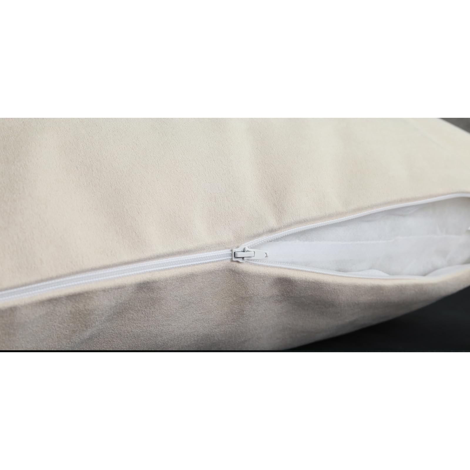 Kissen mit Namen - personalisiertes Kopfkissen mit deinem Text - Dekokissen mit Füllung - Kissenbezug Personalisieren - Custom Pillow - individuelle Stickerei - Füllung und Bezug (beige)