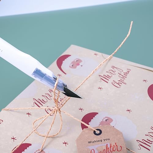 Miniatura 5 de FOSHIO Cuchillo de manualidades para arte, manualidades, fabricación de modelos, cuchillo utilitario retráctil con bloqueo automático con 10