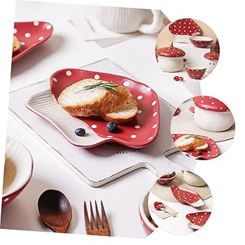 Amazon.co.jp: PHENOFICE 1 セット キノコのカトラリー