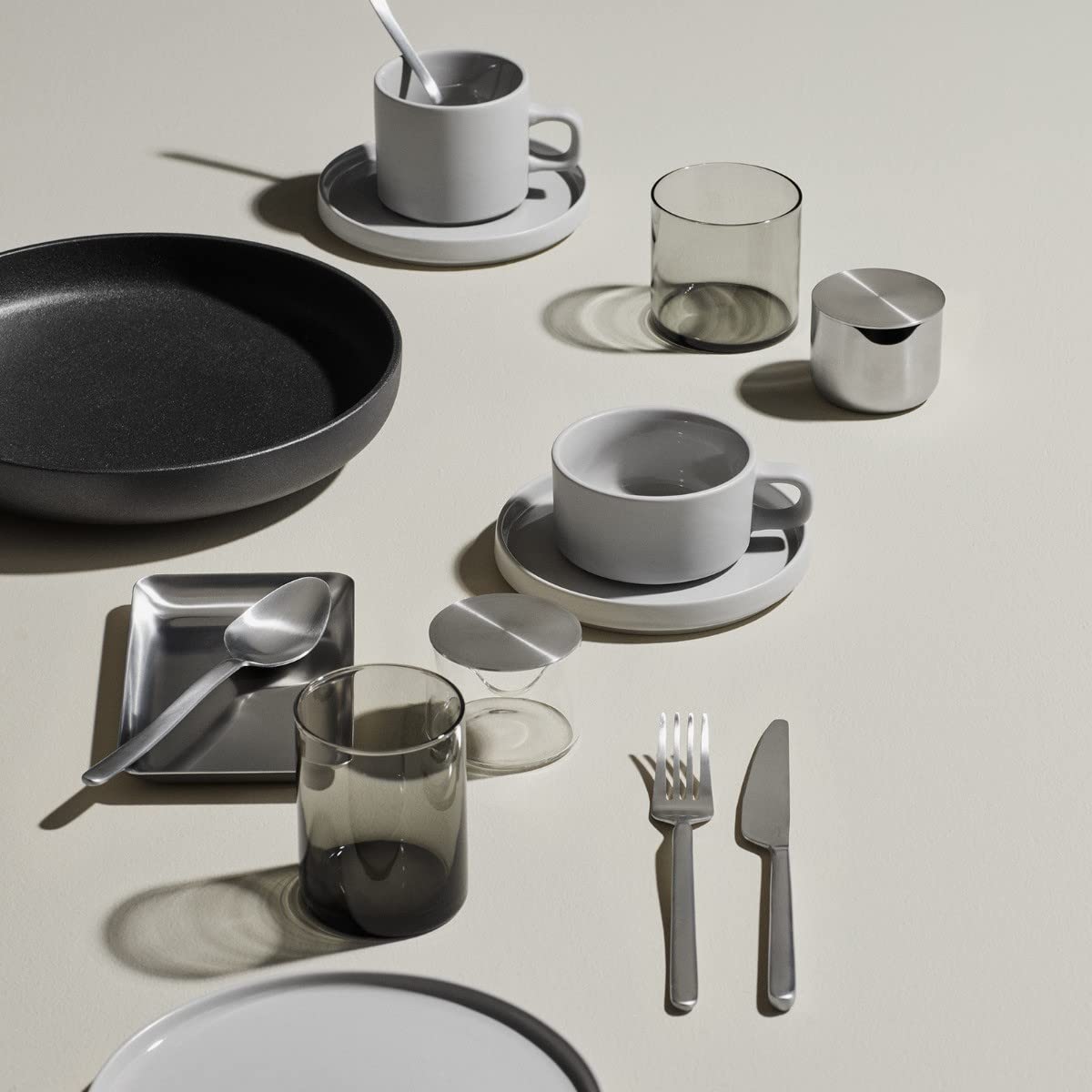 blomus 63908 PILAR Teetassen, Steingut, 2 Stück, Klar