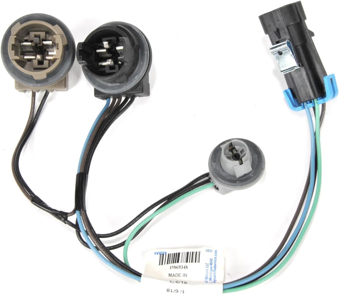 GM Genuine Parts 15869348 Tail Light Wiring Harness