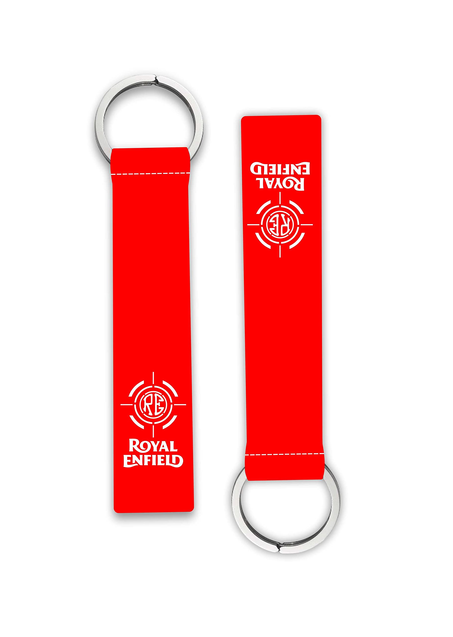 1Pcs Re Logo Printed Lanyard keychain Holder For Bikes Riders Boys Girls Scooters Key Holder Key Tag Multicolored (6 x 1 Inches)-image-4