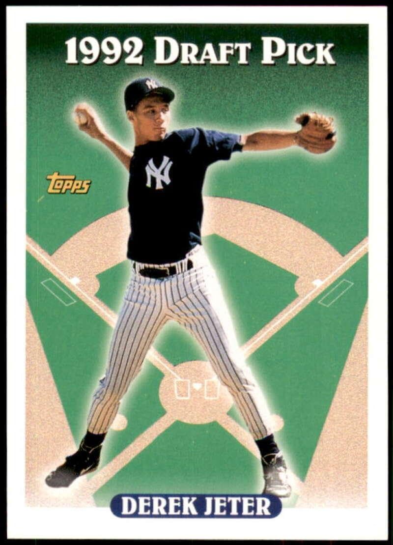 Derek Jeter Rookie Card 1993 Topps #98 from vending box - Baseball Slabbed Rookie Cards