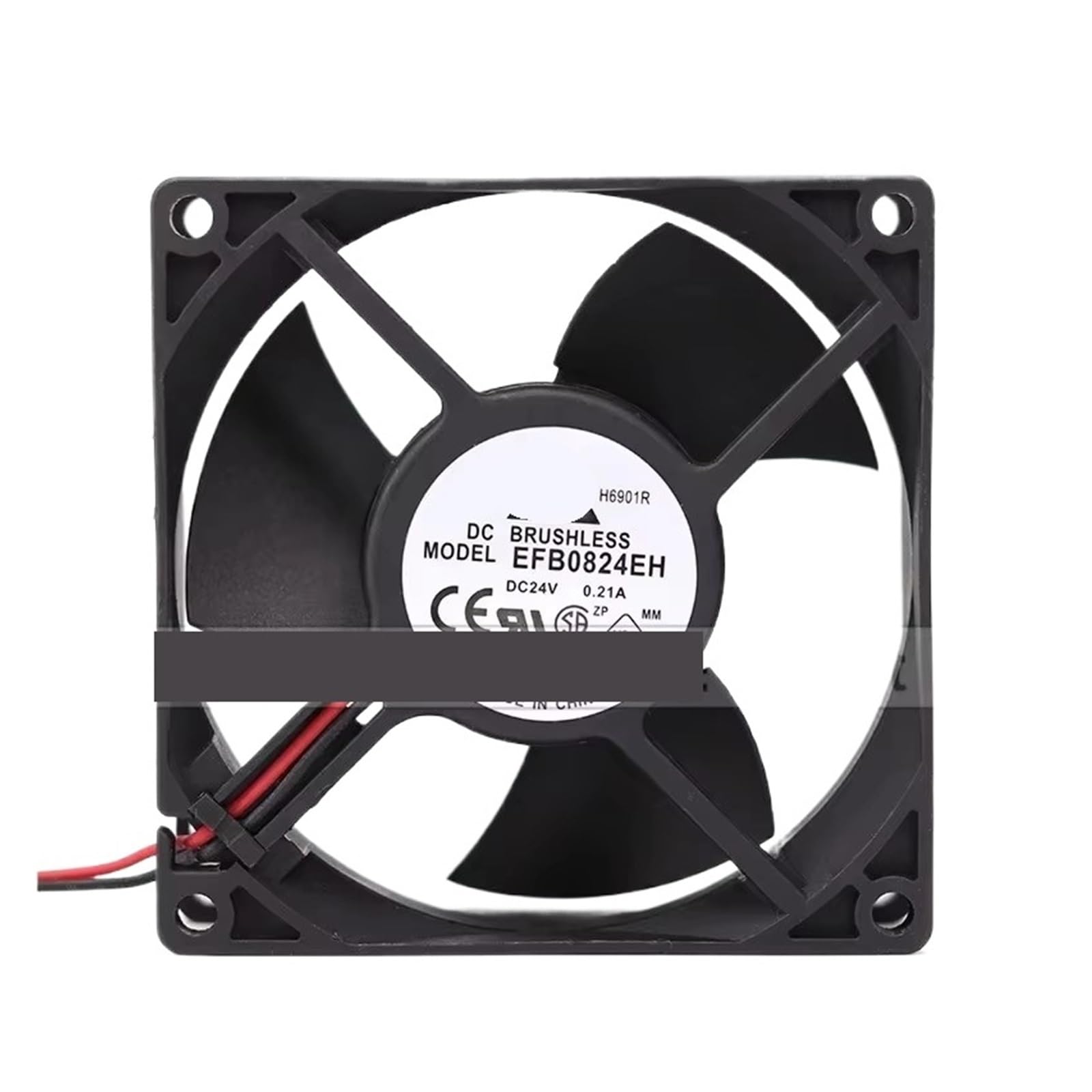 TPKMVGAP EFB0824EH 80 * 80 * 25MM 8CM 24V 0.21A Cooling fan(2wire G1)