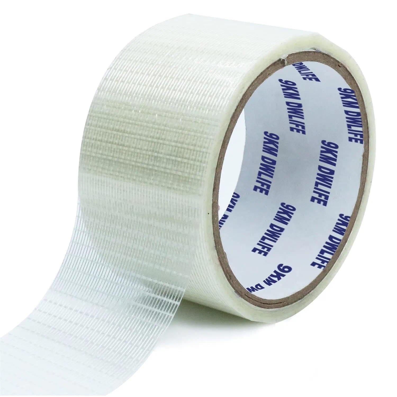 9KM DWLIFE RV Awning Repair Tape Waterproof Ripstop Reinforced Fiberglass for Tent/Canvas/Kite/Boat Covers/Sail/Roof Felt Repair Tape(25cm*10m — image 1