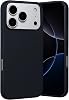 Case Compatible with Coverzone iPhone 17 Pro Z-Mara Launch Vieri Full Protection Back Cover Camera Protection Protruding Smooth Surface Black