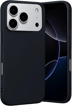 Coverzone iPhone 17 Pro İle Uyumlu Kılıf Z-Mara Lansman Vieri Tam Koruma Arka Kapak Kamera Koruma Çıkıntılı Pürüzsüz Yüzey Siyah