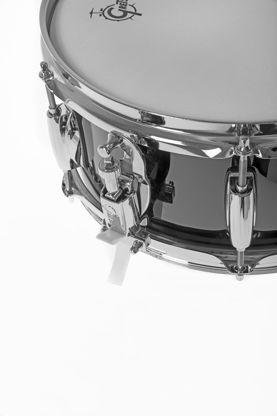 Gretsch SD Snare Drum - Black Hawk Mighty Mini - Full Range - fusto in pioppo a 7 strati - hardware cromata - nero - 12"x5,5" - BH-5512-BK