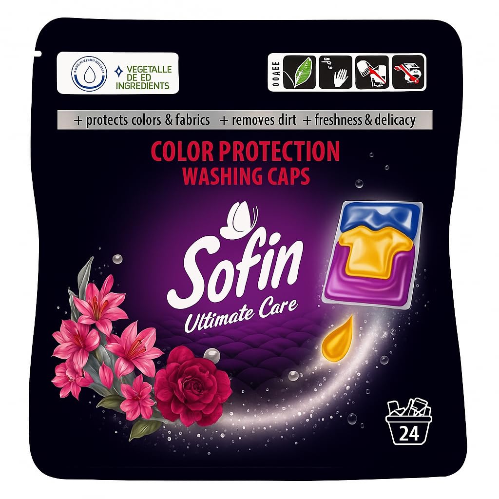 SOFIN Sofin 24 kapsułki do prania do czarnego