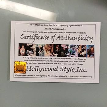 ハビブ・ヌルマゴメドフ直筆サイン入り超特大写真…ロシア総合格闘家… Amazon.co.jp: ハビブヌルマゴメドフ直筆サイン入り超特大写真