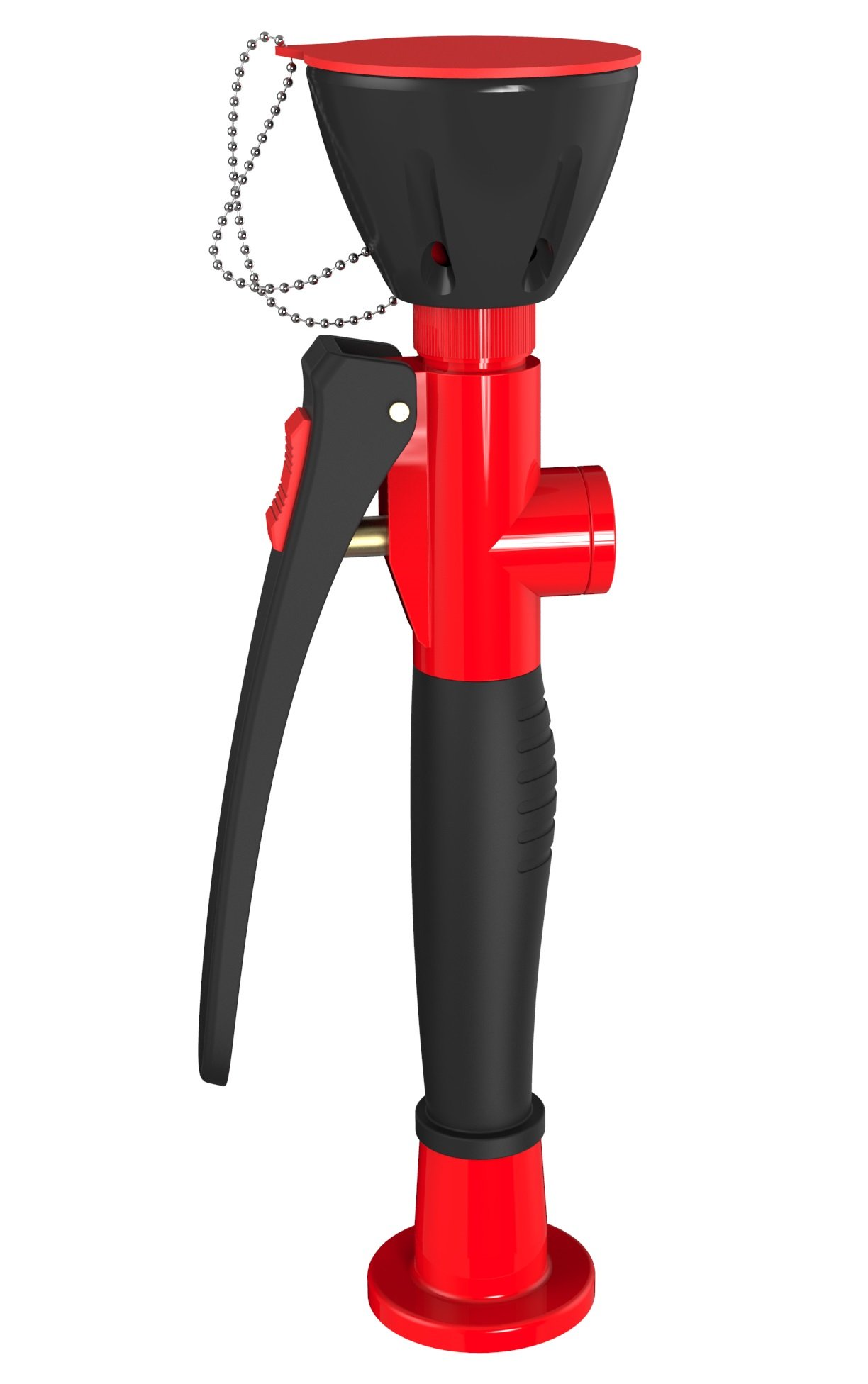 D-AR Doccia oculare d’emergenza certificata DIN 75 mm x 260 mm rosso